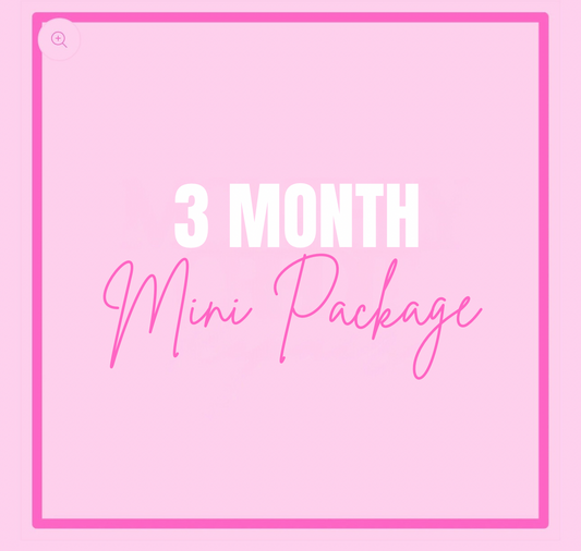 3 Month Mini Package