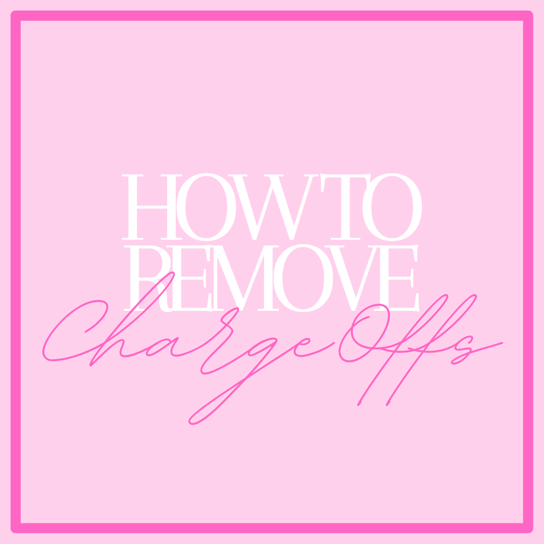 How To Remove Charge Offs